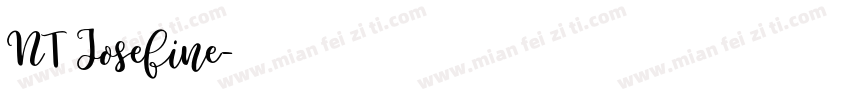 NT Josefine字体转换